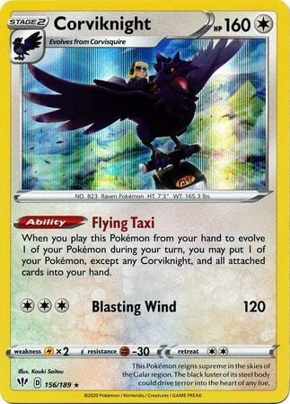 Corviknight - Fiamme Oscure 156/189 [ Italiano / Inglese ]