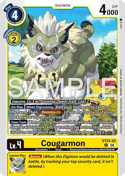 Cougarmon ST23-03 [ Inglese / Giapponese ]