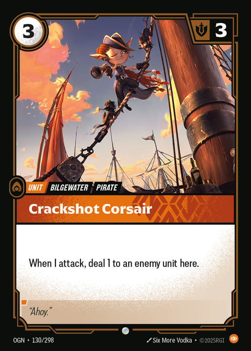 Crackshot Corsair [ Inglese / Cinese Semplificato ]