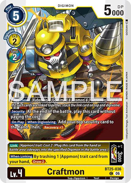 Craftmon BT25-036 [ Inglese / Giapponese ]