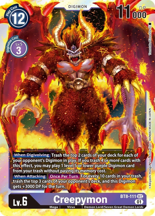Creepymon BT8-111 [ Inglese / Giapponese ]