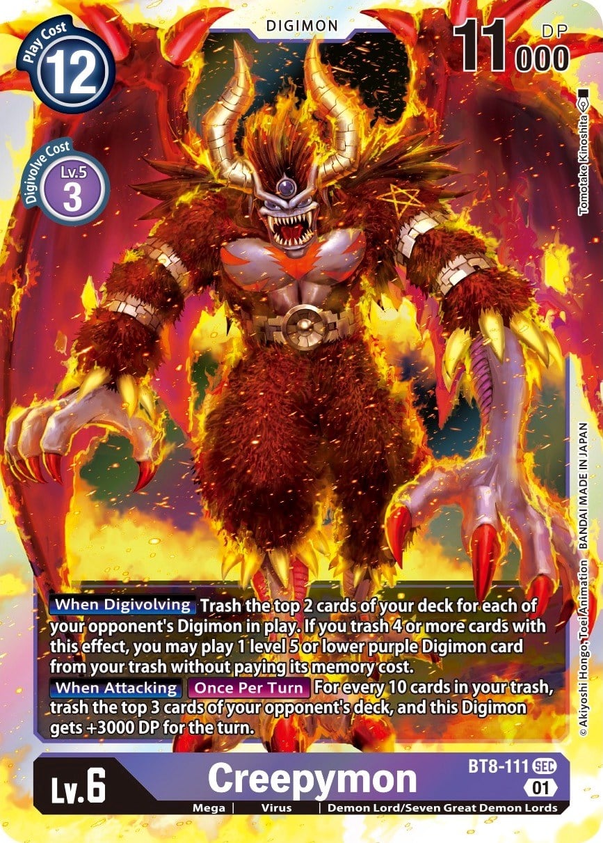 Creepymon BT8-111 [ Inglese / Giapponese ]