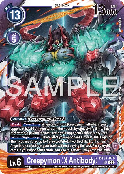 Creepymon BT24-078 [ Inglese / Giapponese ]