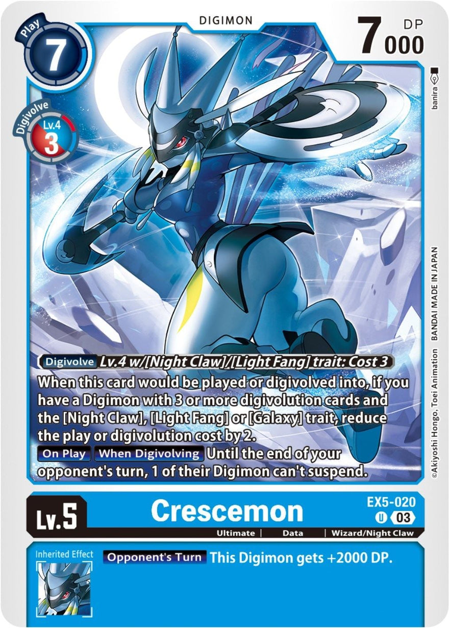 Crescemon EX5-020 [ Inglese / Giapponese ]