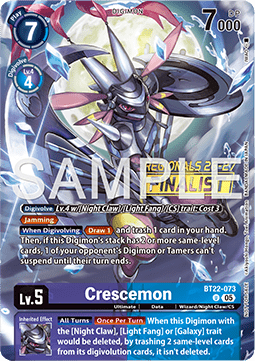 Crescemon BT22-073 [ Inglese / Giapponese ]