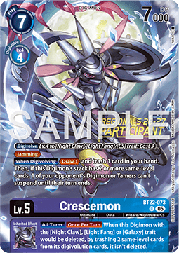 Crescemon BT22-073 [ Inglese / Giapponese ]