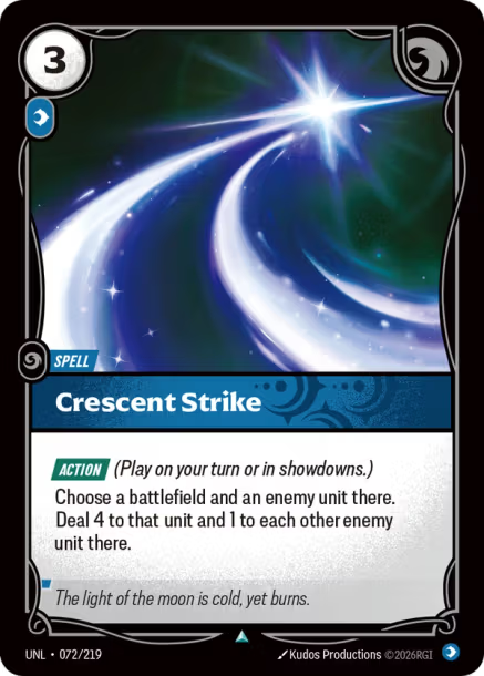 Crescent Strike (Uncommon) [ Inglese / Cinese Semplificato ]