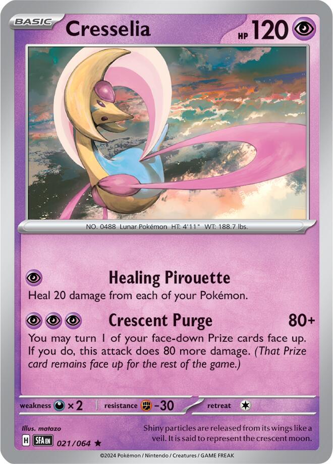 Cresselia - Segreto Fiabesco 021/064 [ Italiano ]