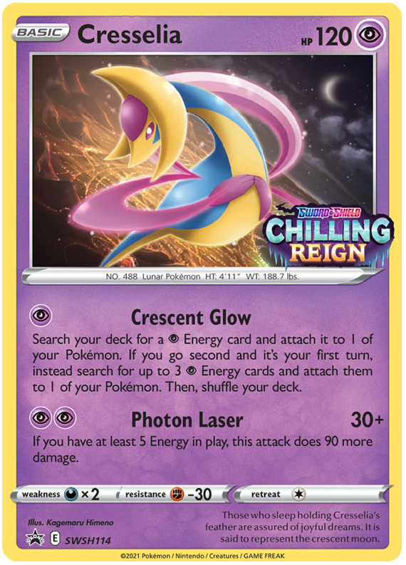 Cresselia - Regno Glaciale 064/198 [ Italiano / Inglese ]