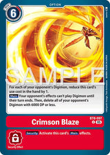 NM / Inglese / REPRINT - Ad 01 Advanced Booster Digimon Generation - BT8