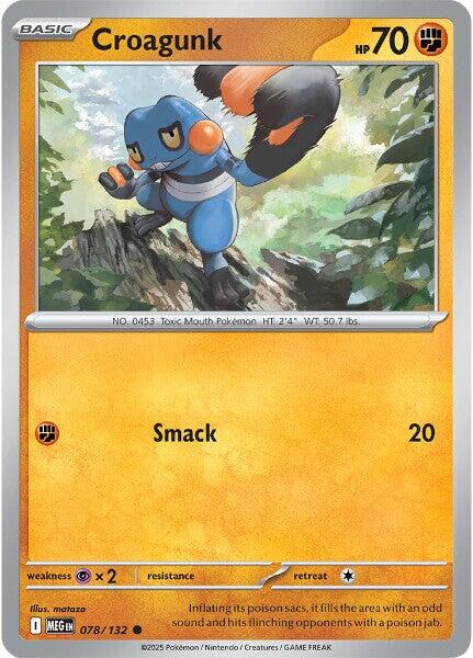 Croagunk - Megaevoluzione 078/132 [ Italiano ]
