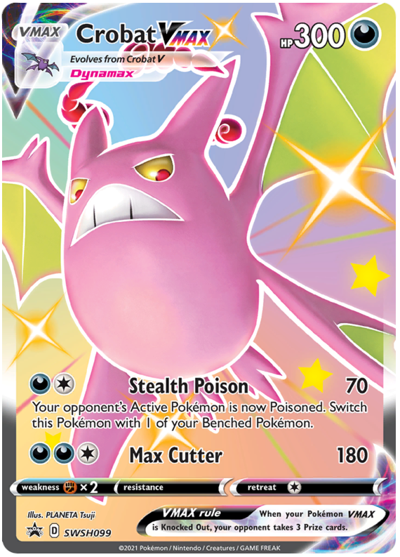 Crobat VMAX - Destino Splendente 045/072 [ Italiano / Inglese ]