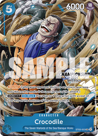 Crocodile ST03-003 [ Inglese / Giapponese / Francese / Cinese Semplificato ]