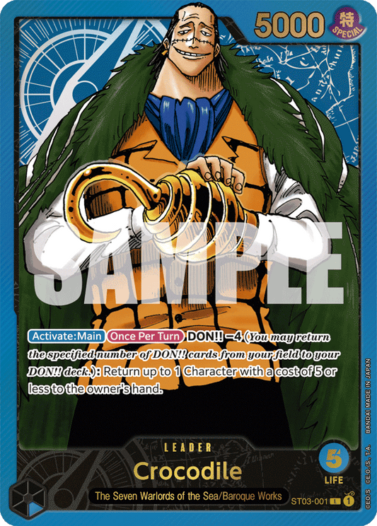 Crocodile ST03-001 [ Inglese / Giapponese / Francese / Cinese Semplificato ]