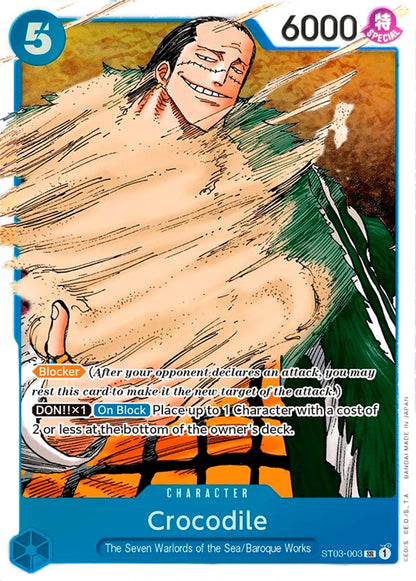 Crocodile ST03-003 [ Inglese / Giapponese / Francese / Cinese Semplificato ]