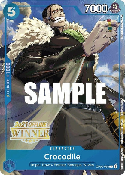 Crocodile OP02-053 [ Inglese / Giapponese / Francese / Cinese Semplificato ]