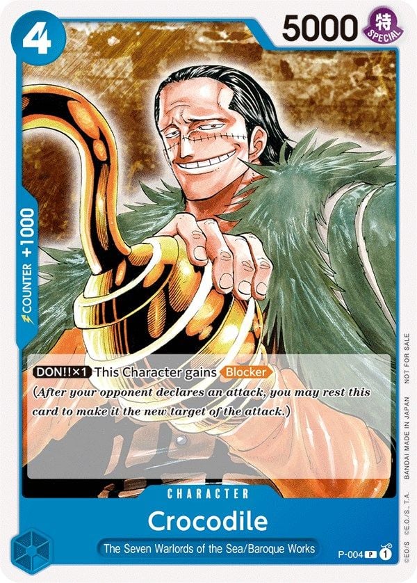 Crocodile P-004 [ Inglese / Giapponese / Francese / Cinese Semplificato ]