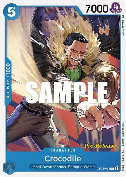 Crocodile OP02-053 [ Inglese / Giapponese / Francese / Cinese Semplificato ]