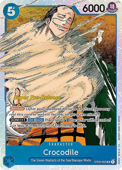 Crocodile ST03-003 [ Inglese / Giapponese / Francese / Cinese Semplificato ]