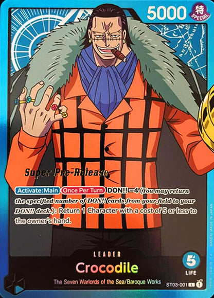 Crocodile ST03-001 [ Inglese / Giapponese / Francese / Cinese Semplificato ]