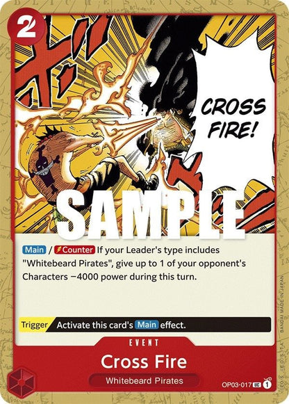 Cross Fire OP03-017 [ Inglese / Giapponese / Francese / Cinese Semplificato ]