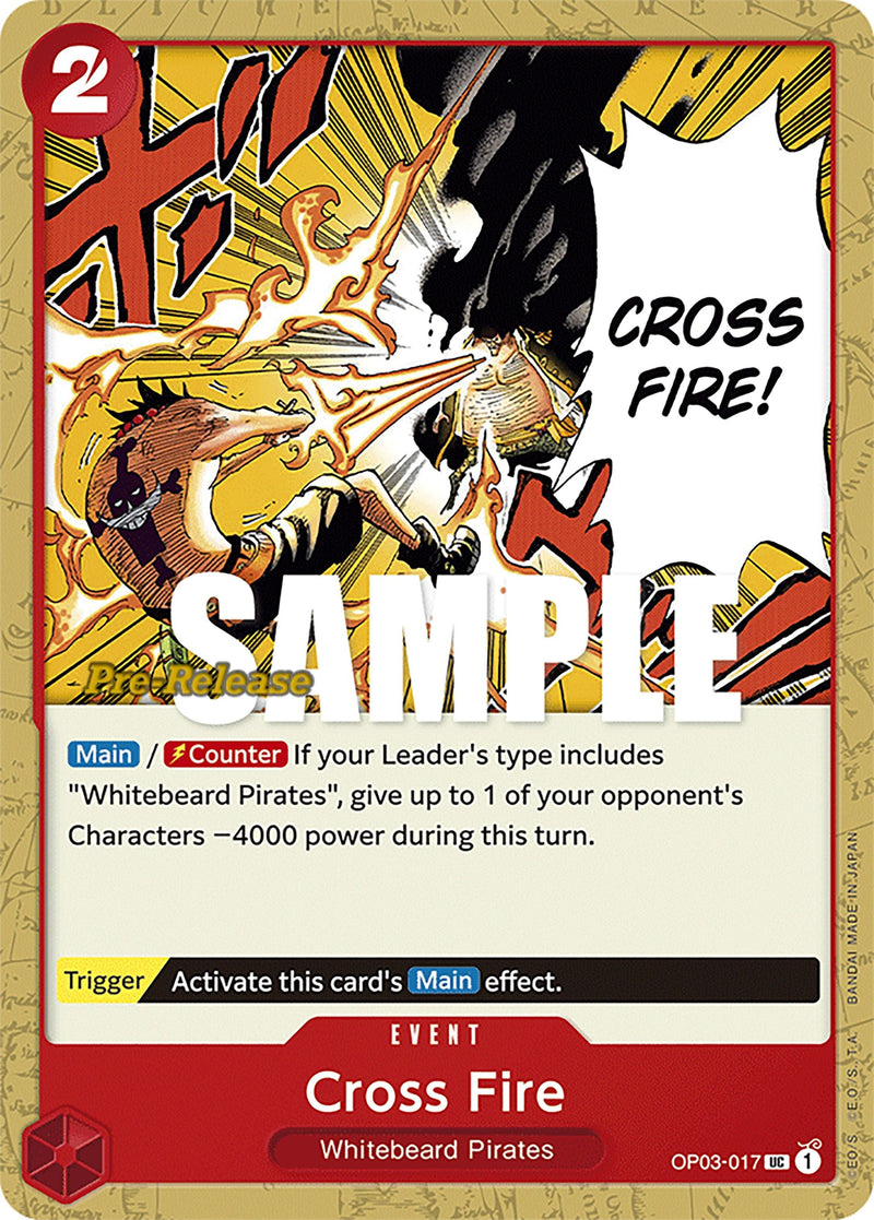 Cross Fire OP03-017 [ Inglese / Giapponese / Francese / Cinese Semplificato ]