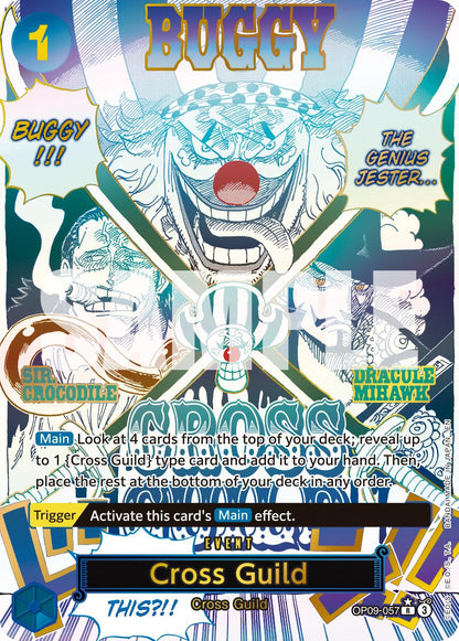 Cross Guild OP09-057 [ Inglese / Giapponese / Francese / Cinese Semplificato ]