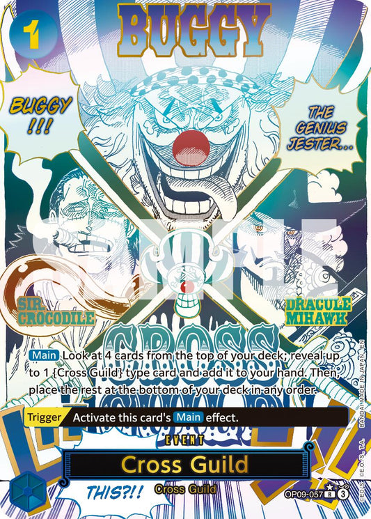 Cross Guild OP09-057 [ Inglese / Giapponese / Francese / Cinese Semplificato ]