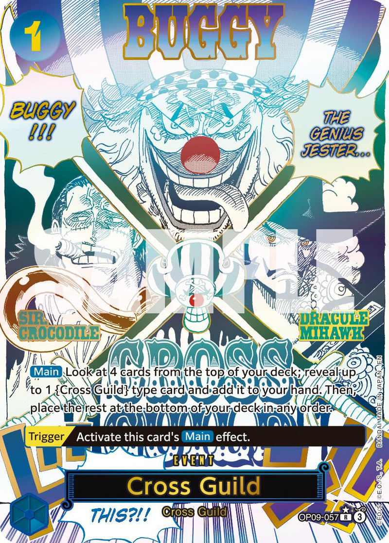 Cross Guild OP09-057 [ Inglese / Giapponese / Francese / Cinese Semplificato ]