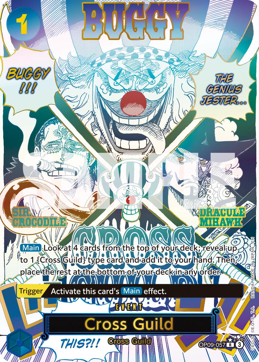 Cross Guild OP09-057 [ Inglese / Giapponese / Francese / Cinese Semplificato ]