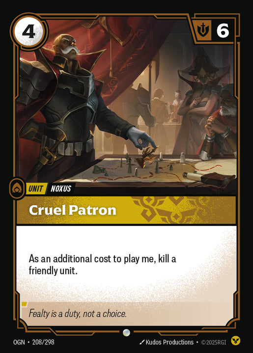 Cruel Patron (Common) [ Inglese / Cinese Semplificato ]