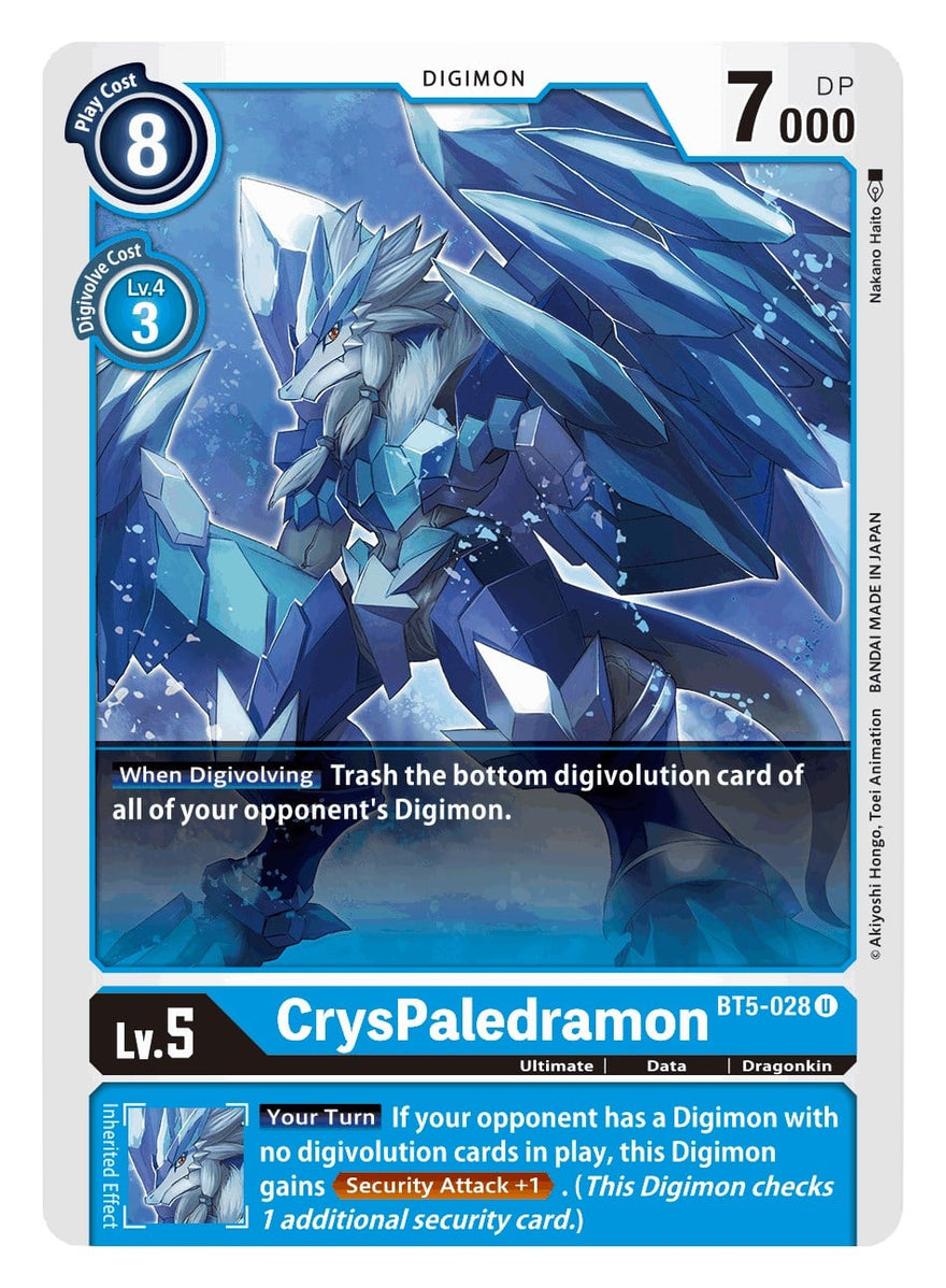 CrysPaledramon BT5-028 [ Inglese / Giapponese ]