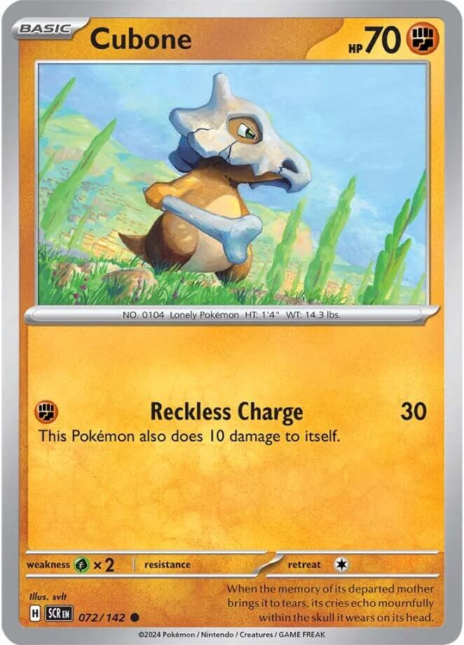 Cubone - Corona Astrale 072/142 [ Italiano ]