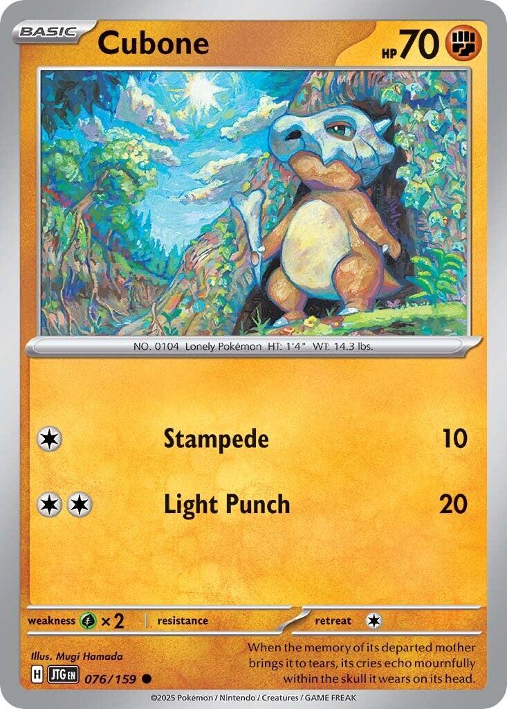 Cubone - Avventure Insieme 076/159 [ Italiano ]