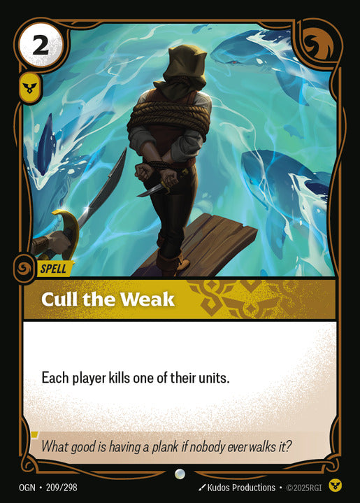 Cull the Weak (Common) [ Inglese / Cinese Semplificato ]