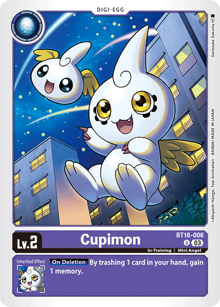 Cupimon BT16-006 [ Inglese / Giapponese ]