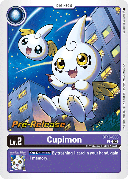 Cupimon BT16-006 [ Inglese / Giapponese ]
