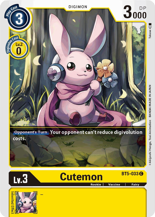 Cutemon BT5-033 [ Inglese / Giapponese ]
