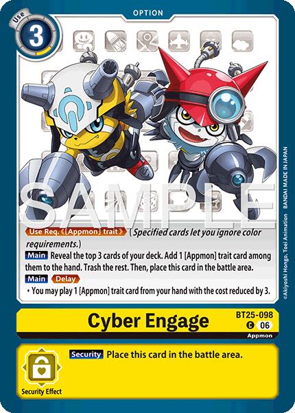Cyber Engage BT25-098 [ Inglese / Giapponese ]
