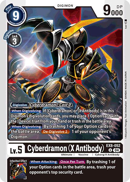 Cyberdramon EX8-052 [ Inglese / Giapponese ]