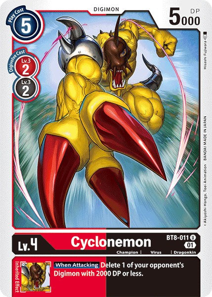 Cyclonemon BT8-011 [ Inglese / Giapponese ]