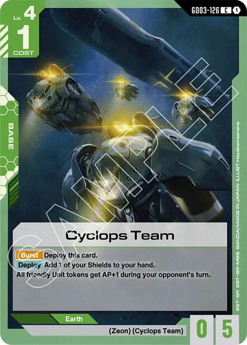 Cyclops Team GD03-126 [ Inglese / Giapponese ]