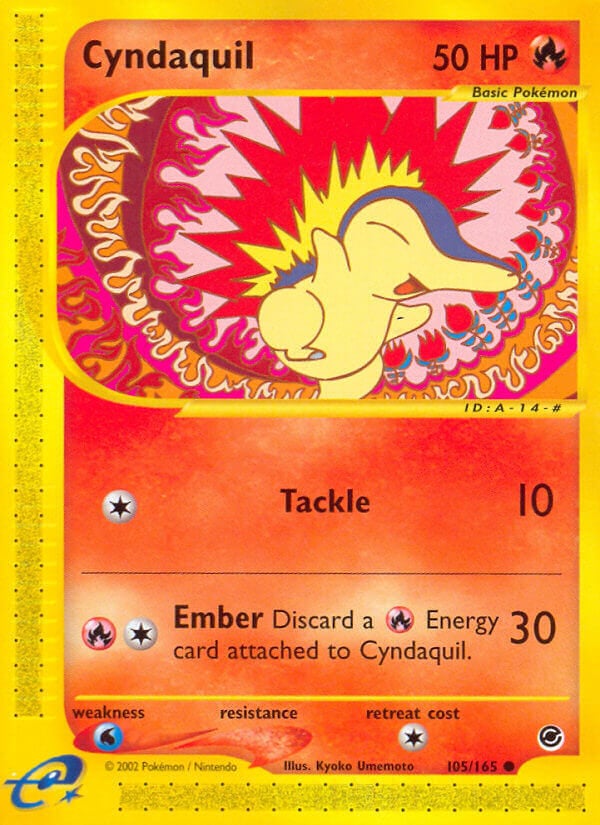Cyndaquil - Expedition Set Base 105/165 [ Italiano / Inglese ]