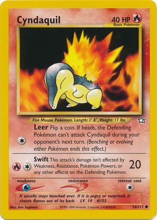 Cyndaquil - Neo Genesis 056/111 [ Italiano / Inglese ]