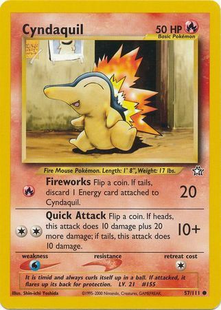 Cyndaquil - Neo Genesis 057/111 [ Italiano / Inglese ]