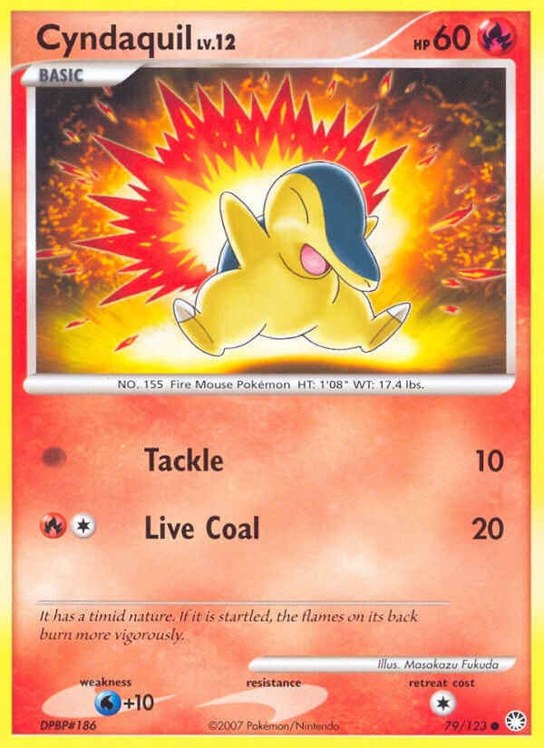 Cyndaquil Lv.12 - Tesori Misteriosi 79/123 [ Italiano / Inglese ]