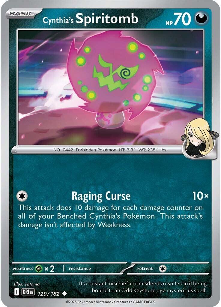 Spiritomb di Camilla - Rivali Predestinati 129/182 [ Italiano / Inglese ]