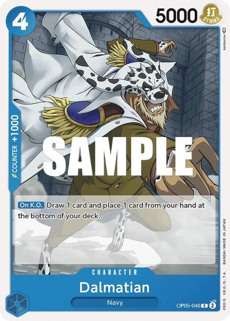 Dalmatian OP05-046 [ Inglese / Giapponese / Francese / Cinese Semplificato ]