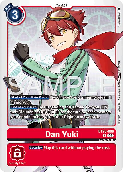 Dan Yuki BT25-086 [ Inglese / Giapponese ]