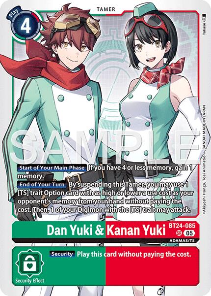 Dan Yuki & Kanan Yuki BT24-085 [ Inglese / Giapponese ]